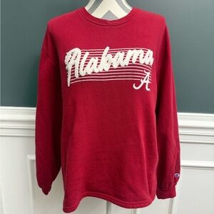 Alabama crimson tide champion sweatshirt women size large